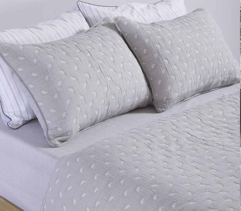 Κουβερλί Υπέρδιπλο Γκρι 230Χ240 Surreal Nef-Nef Homeware