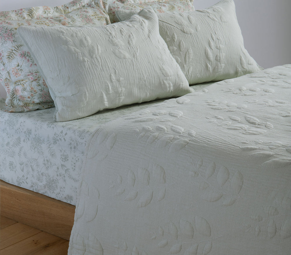 Σετ Μαξιλαροθήκες Διακοσμητικές 2τμχ Βαμβακερές Μέντα Emily 52x72 Nef-Nef Homeware