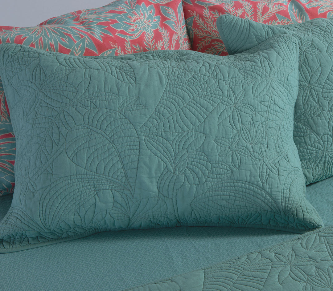 Σετ Μαξιλαροθήκες Διακοσμητικές 2τμχ Βαμβακερές Πράσινες Charisma 52x72 Nef-Nef Homeware