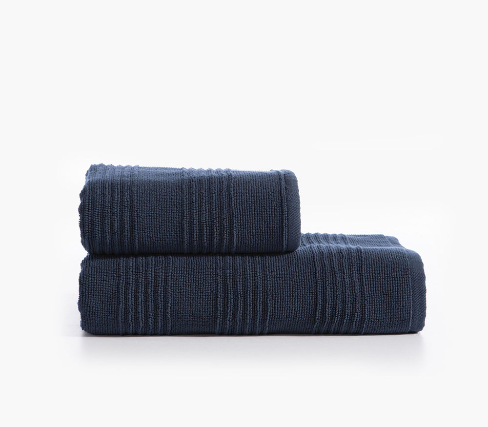 Σετ Πετσέτες 2 Τεμαχίων Μπλε Βαμβακερό Boat Nef-Nef Homeware