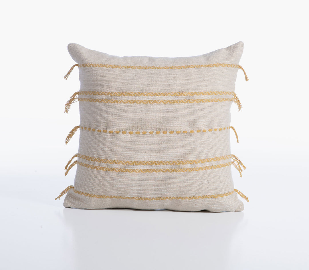 Διακοσμητικό Μαξιλάρι Μπεζ/Κίτρινο Bleeze 45X45cm Nef-Nef Homeware