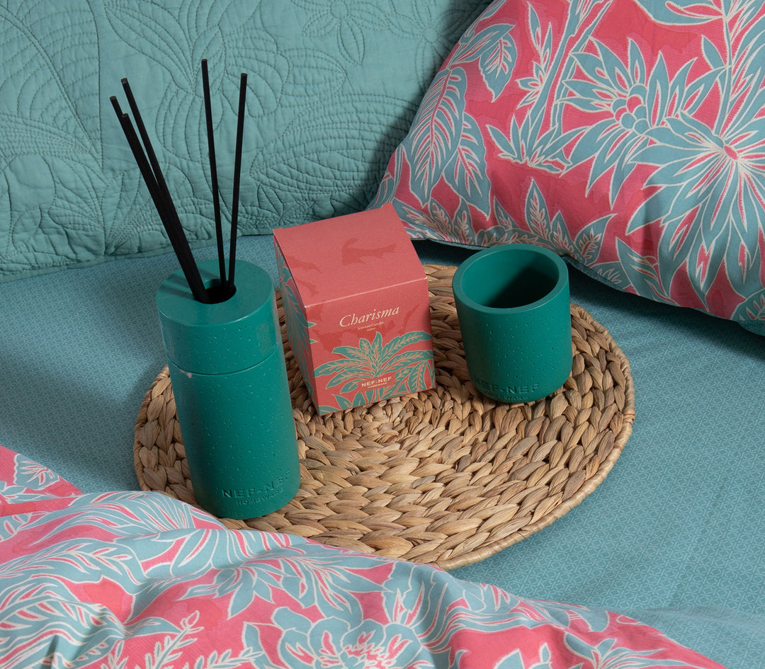 Αρωματικό Κερί Κοραλί Charisma 220gr Nef-Nef Homeware