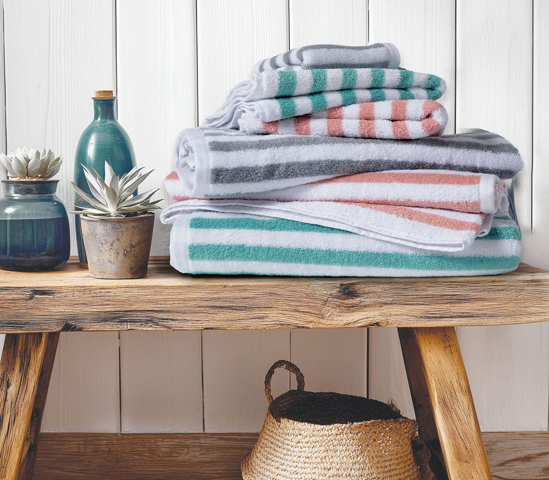 Πετσέτα Χεριών Ροζ Βαμβακερή Casual 30X50cm Nef-Nef Homeware