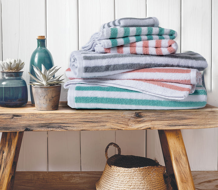 Πετσέτα Χεριών Ροζ Βαμβακερή Casual 30X50cm Nef-Nef Homeware