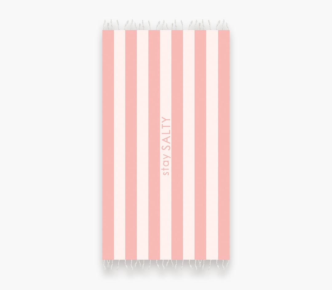 Πετσέτα Θαλάσσης Ροζ Smooth 90X170cm Nef-Nef Homeware