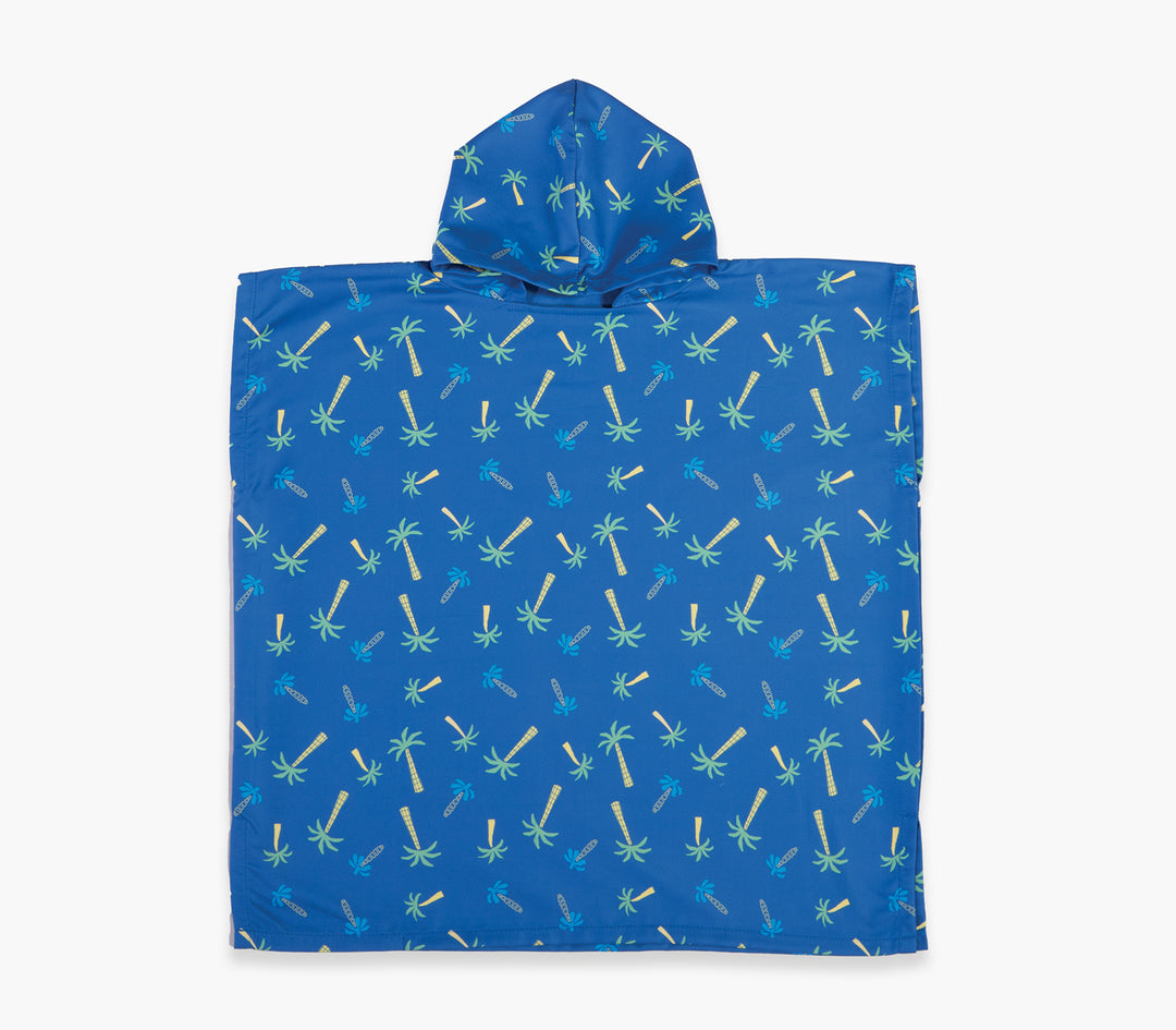 Παιδικό Πόντσο με Μικροΐνες Μπλε Pineapples Dream 65Χ65cm Nef-Nef Homeware