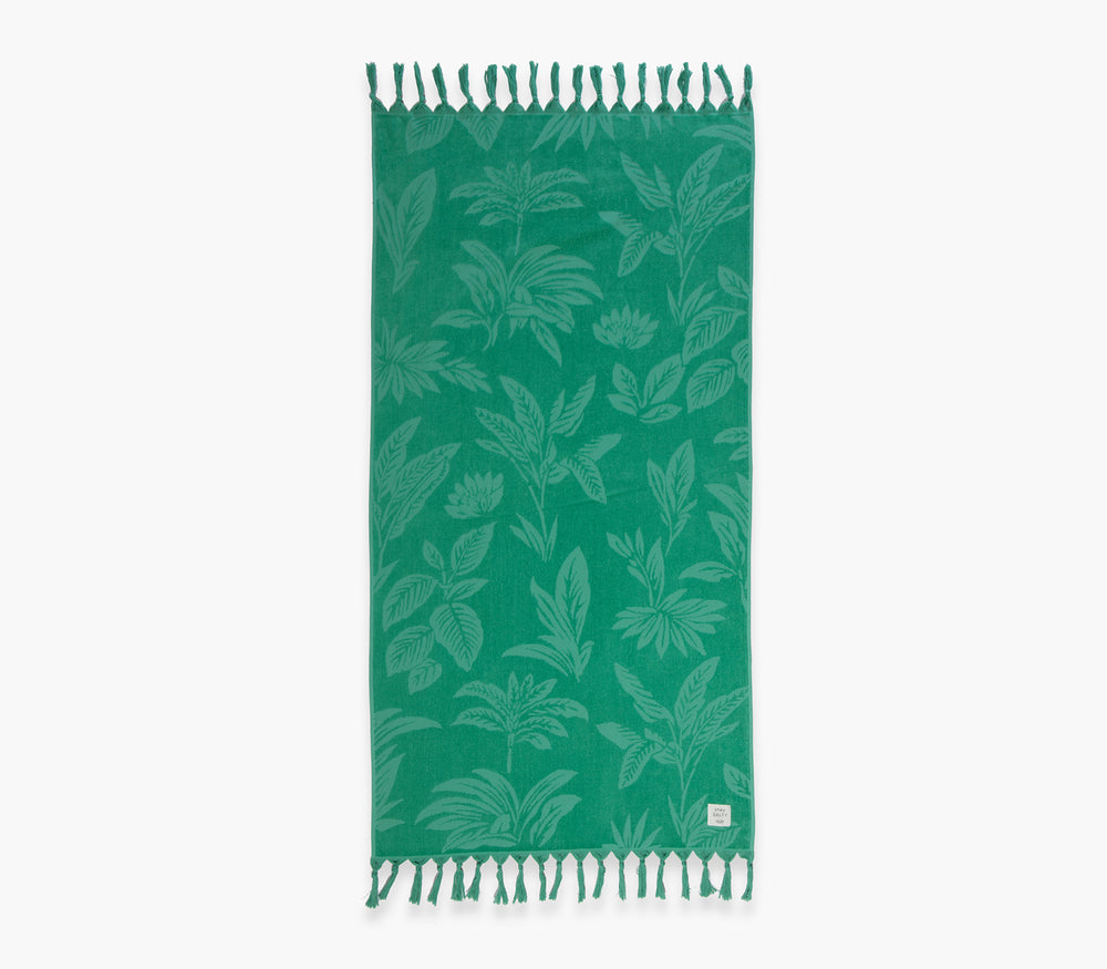 Πετσέτα Θαλάσσης Πράσινη Charisma 80X160 Nef-Nef Homeware