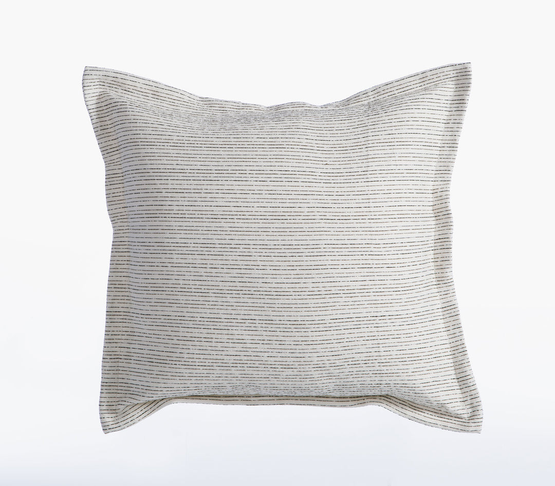 Διακοσμητικό Μαξιλάρι Εκρού/Μαύρο Malta 26 40X55cm Nef-Nef Homeware