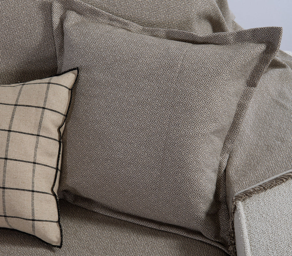 Διακοσμητικό Μαξιλάρι Γκρι Loen 50X50cm Nef-Nef Homeware