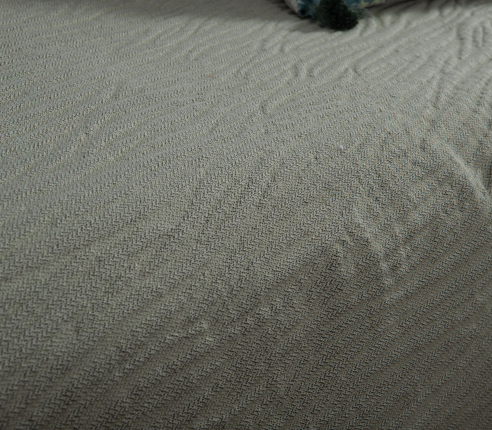 Ριχτάρι Διθέσιου Καναπέ Πράσινο Zebra 170X250cm Nef-Nef Homeware