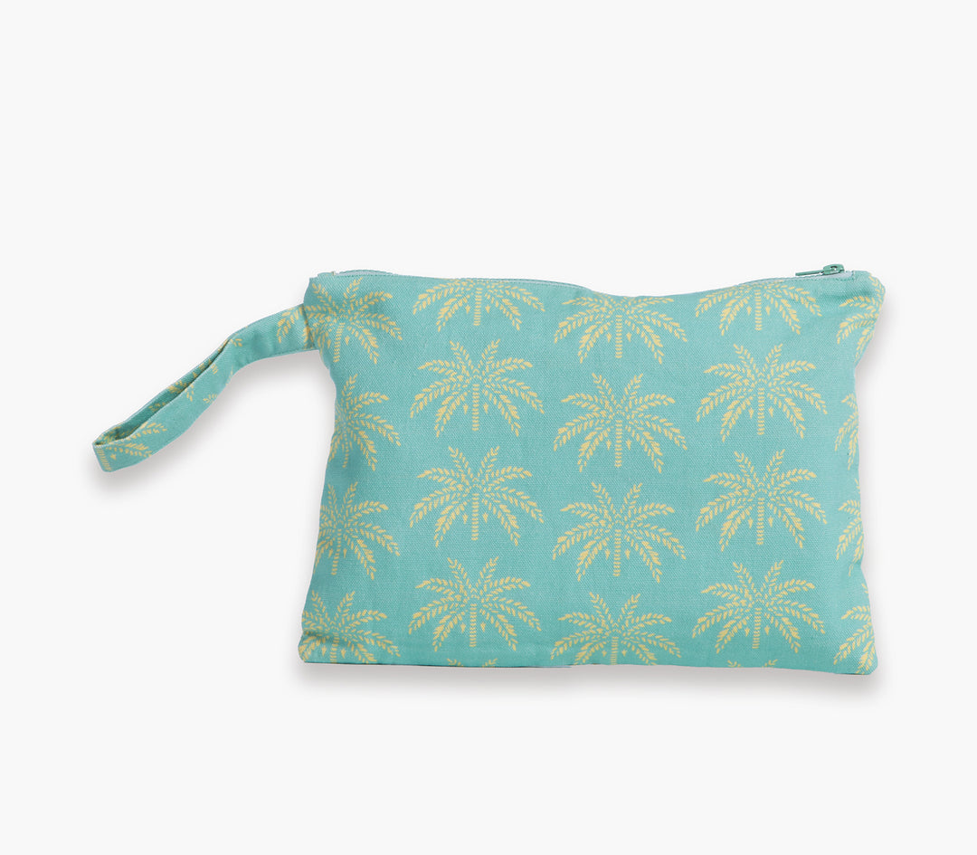 Τσαντάκι Θαλάσσης Τιρκουάζ Oriental 33X23cm Nef-Nef Homeware