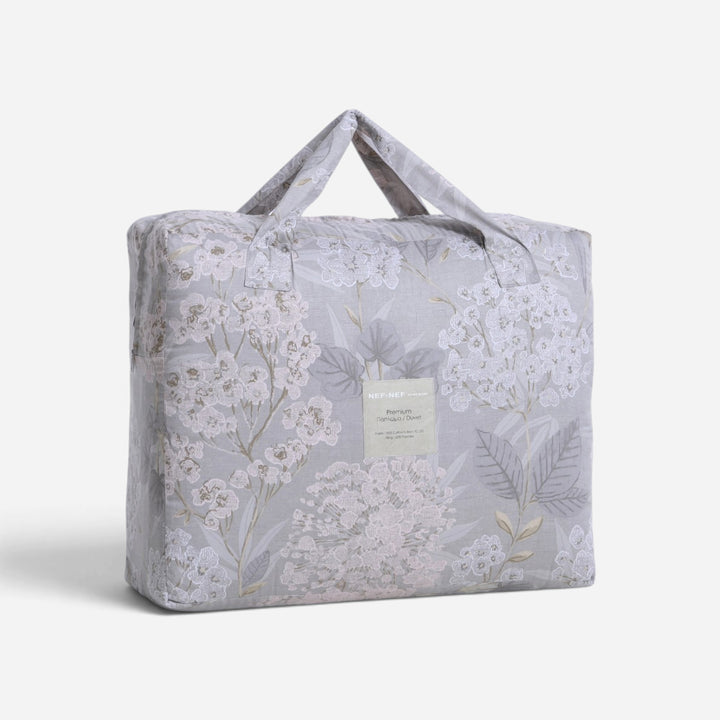 Πάπλωμα Υπέρδιπλο Βαμβακοσατέν Γκρι Darling Nef-Nef Homeware