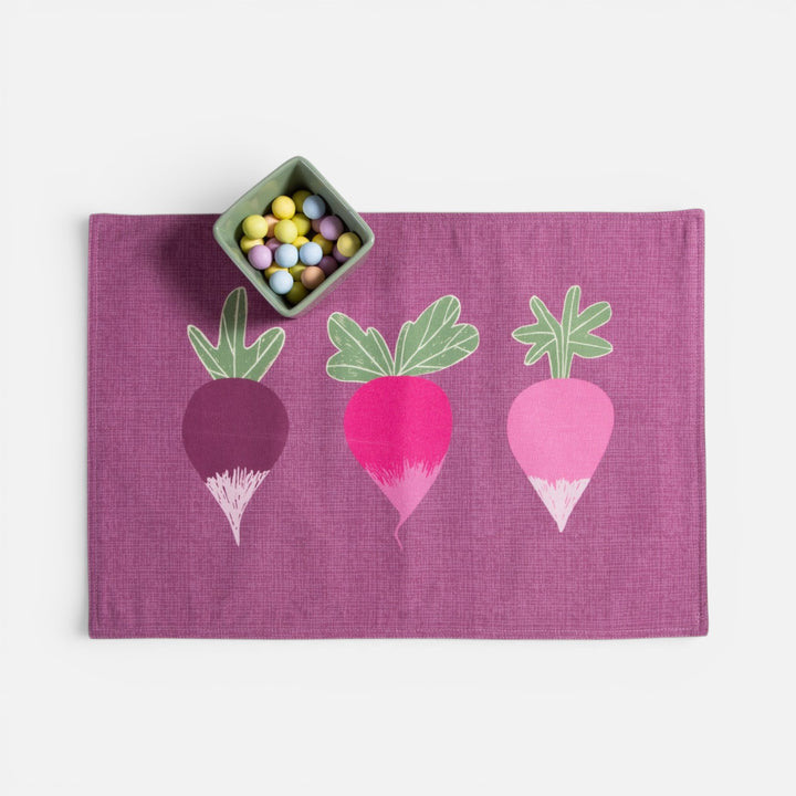 Τραπεζομάντηλο Καφέ Βαμβακερό Αλέκιαστο Radish 140X240cm