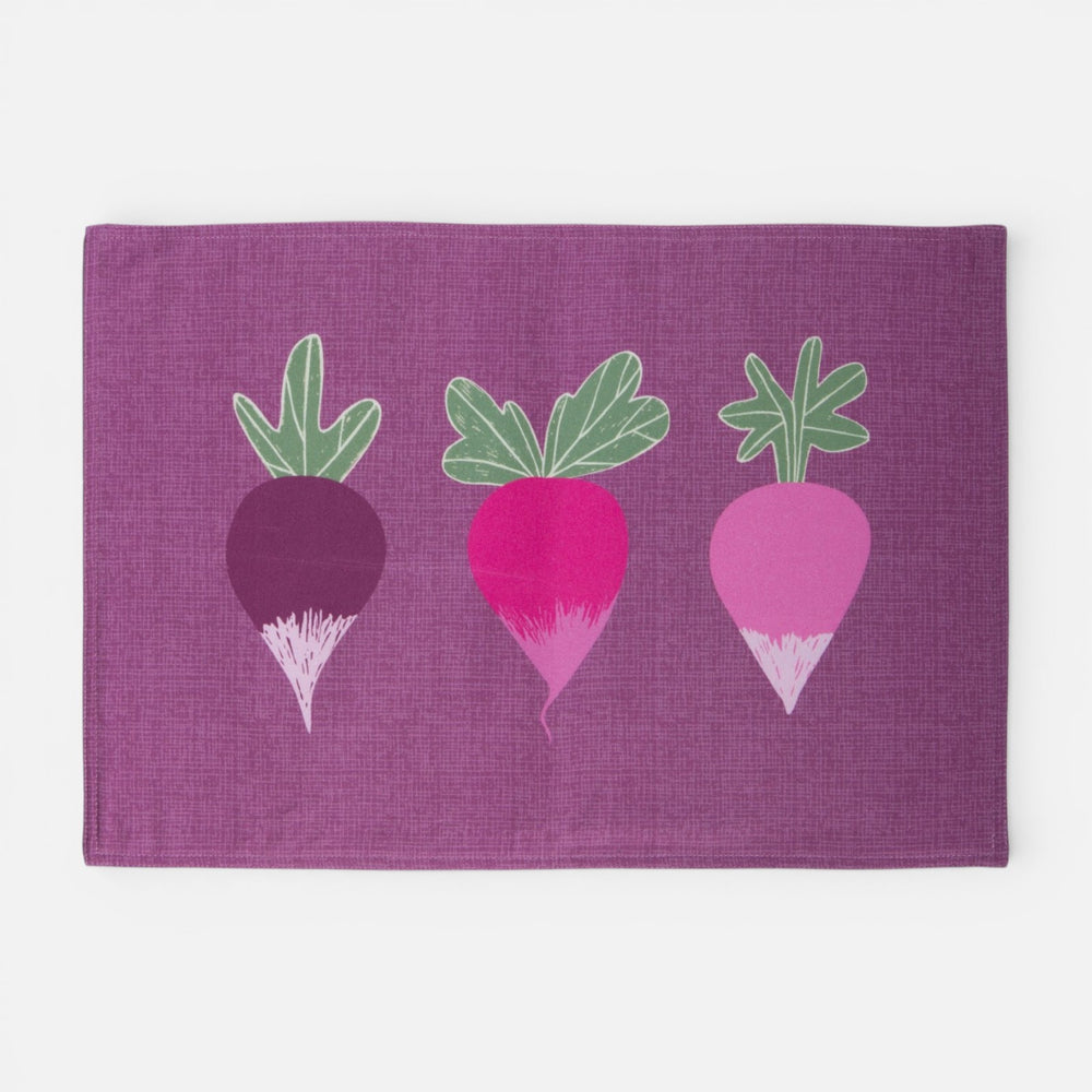 Τραπεζομάντηλο Καφέ Βαμβακερό Αλέκιαστο Radish 140X240cm