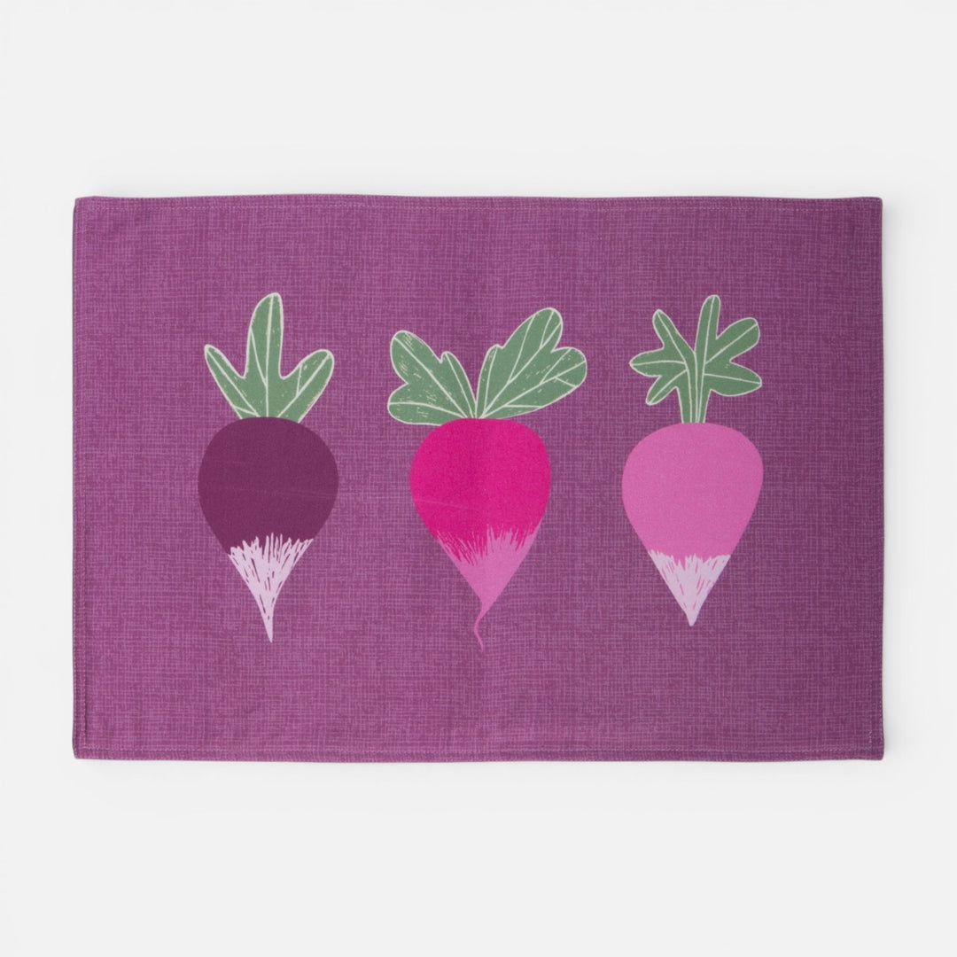 Τραπεζομάντηλο Καφέ Βαμβακερό Αλέκιαστο Radish 140X240cm
