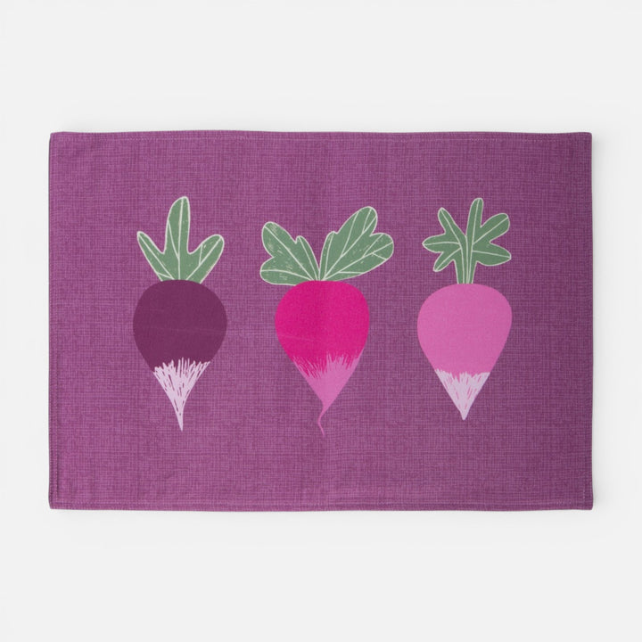 Τραπεζομάντηλο Καφέ Βαμβακερό Αλέκιαστο Radish 140X240cm