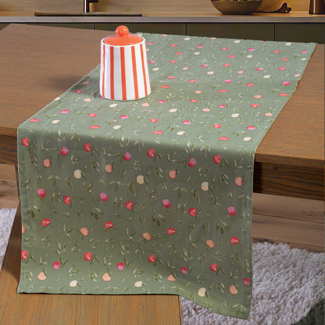 Τραβέρσα Πράσινο Sweet Apple 45Χ140cm Nef-Nef Homeware