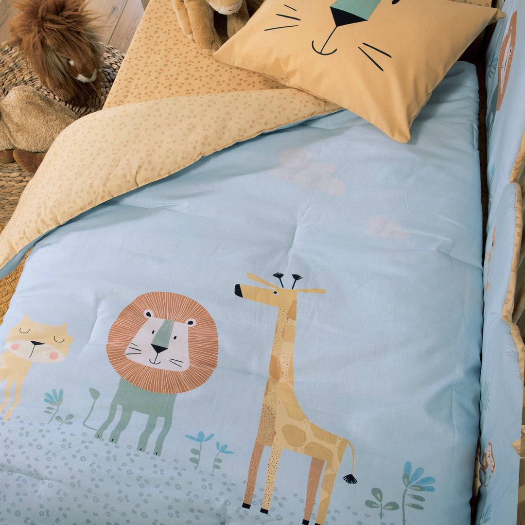 Πάπλωμα Βρεφικό Μπλε Wild Company Nef-Nef Homeware