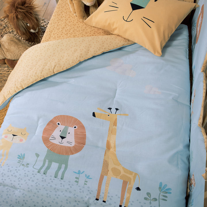 Πάπλωμα Βρεφικό Μπλε Wild Company Nef-Nef Homeware