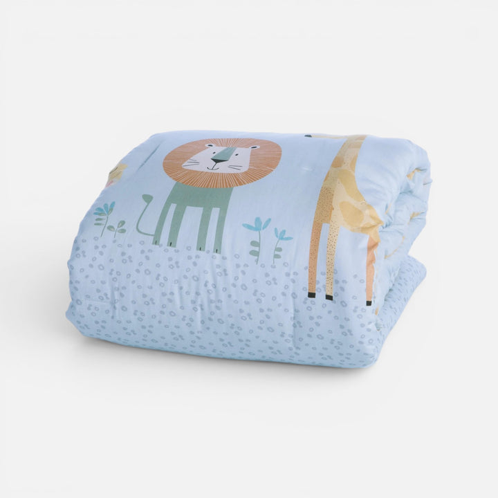 Πάπλωμα Βρεφικό Μπλε Wild Company Nef-Nef Homeware