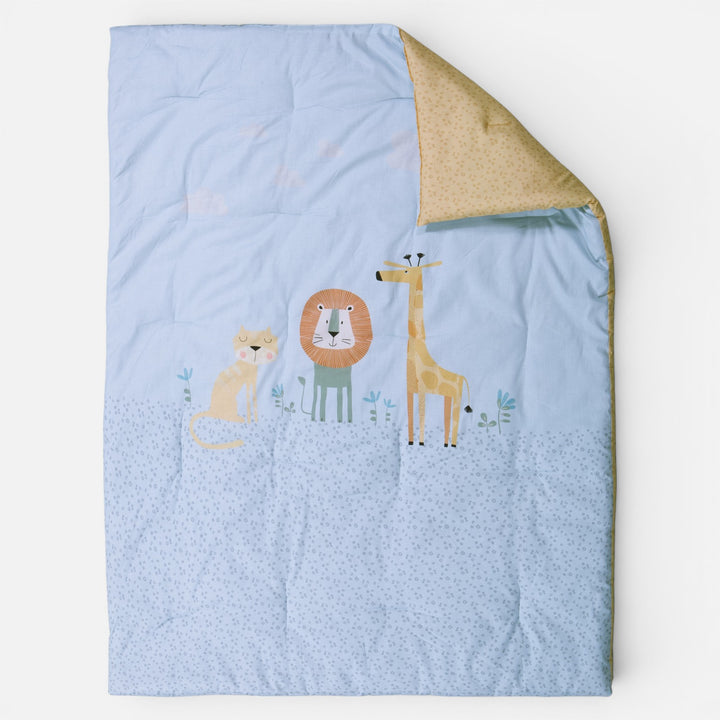 Πάπλωμα Βρεφικό Μπλε Wild Company Nef-Nef Homeware