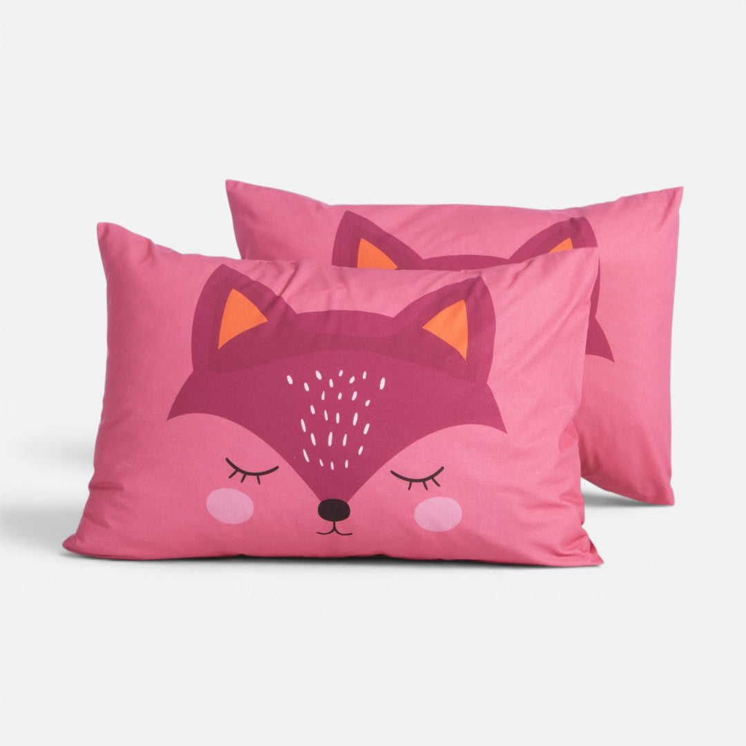 Μαξιλαροθήκη Ύπνου Παιδική Φούξια Happy Fox Nef-Nef Homeware