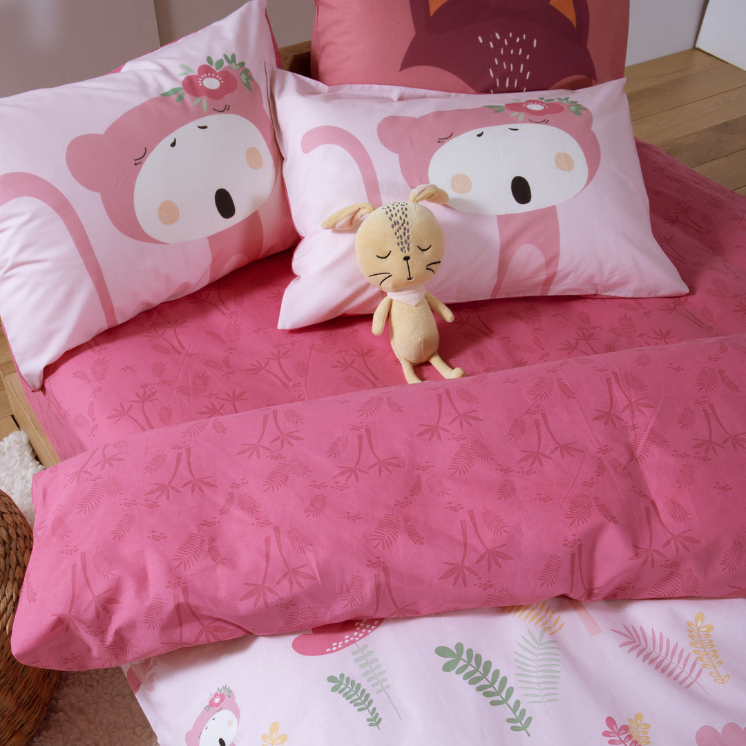 Σετ Σεντόνια Μονά Ροζ Wild & Sweet Nef-Nef Homeware