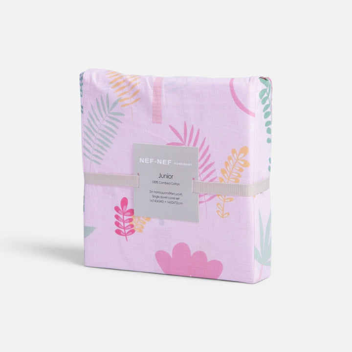 Σετ Σεντόνια Μονά με Λάστιχο Ροζ Wild & Sweet Nef-Nef Homeware