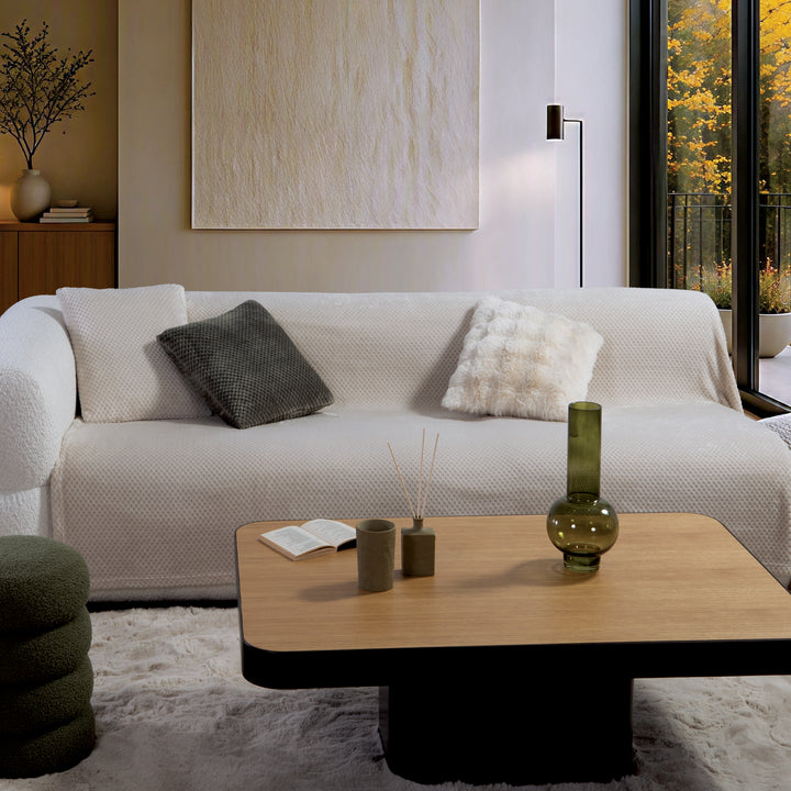 Ριχτάρι Πολυθρόνας Εκρού Edinber Nef-Nef Homeware