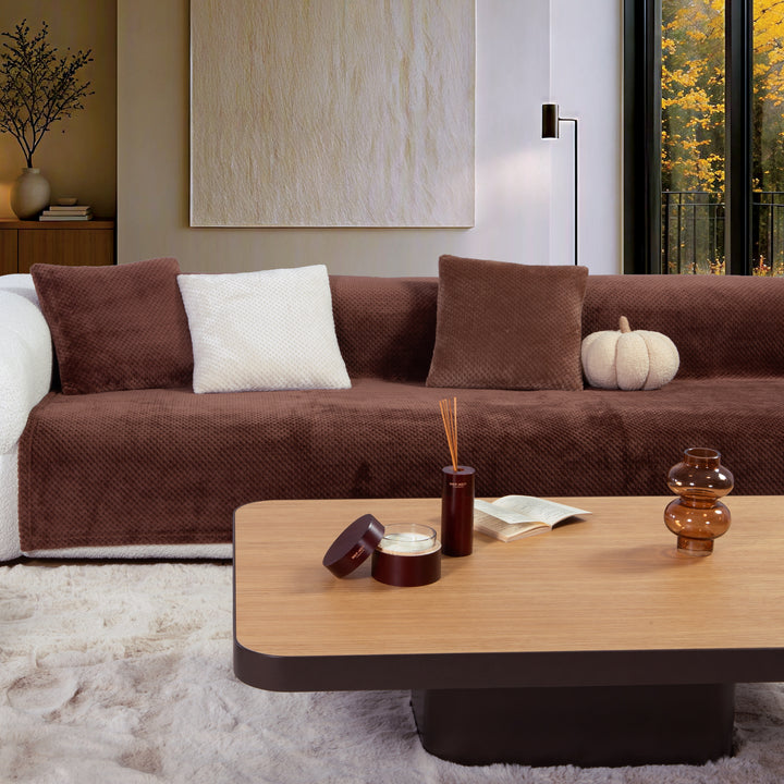 Ριχτάρι Διθέσιου Καναπέ Καφέ Edinber Nef-Nef Homeware