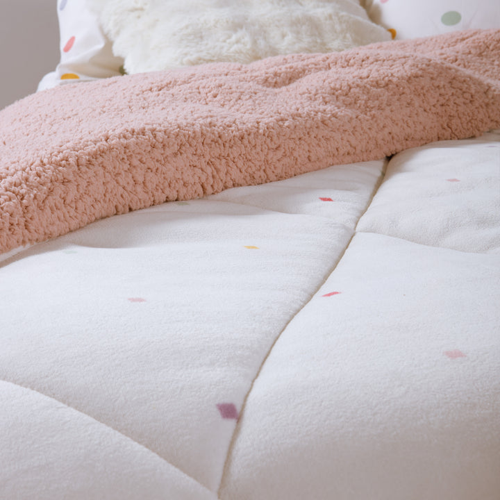 Κουβερτοπάπλωμα Μονό Πουά Εκρού Dots Nef-Nef Homeware
