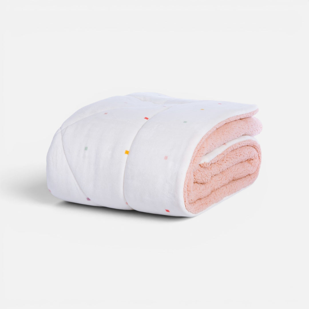 Κουβερτοπάπλωμα Μονό Πουά Εκρού Dots Nef-Nef Homeware