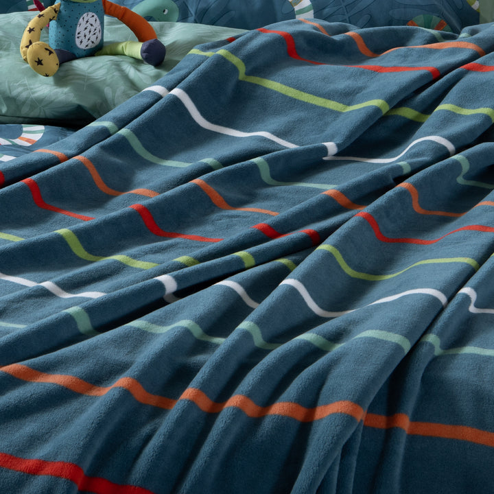 Κουβέρτα Μονή Μπλε Chromatic Nef-Nef Homeware