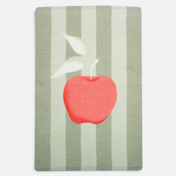 Ποτηρόπανο Βελουτέ Πράσινο Sweet Apple Nef-Nef Homeware