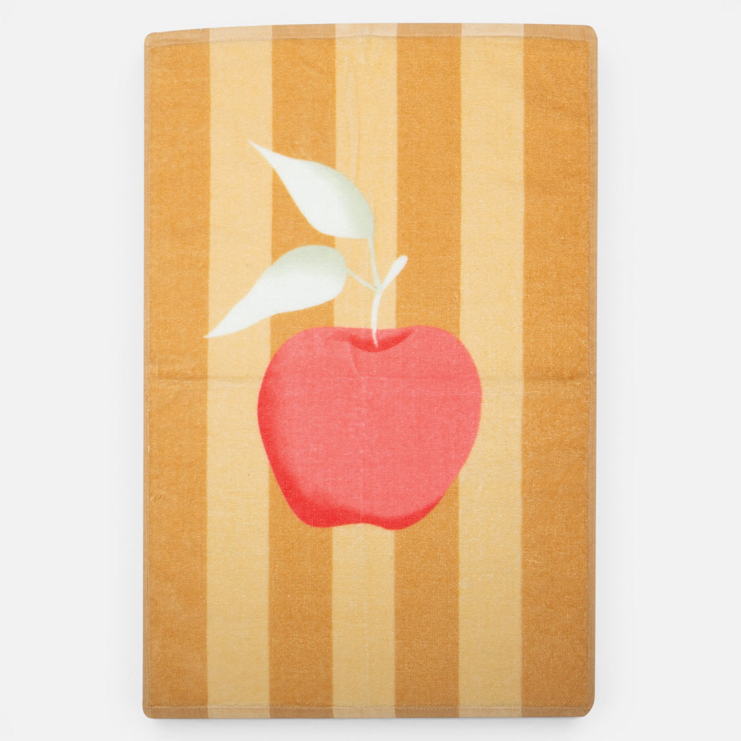 Ποτηρόπανο Βελουτέ Κίτρινο Sweet Apple Nef-Nef Homeware