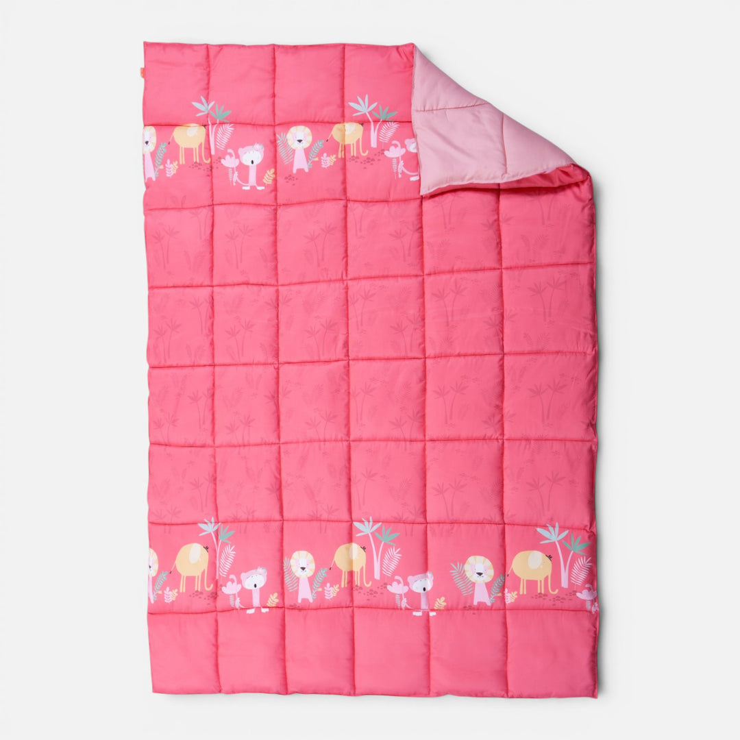 Πάπλωμα Μονό Ροζ Wild & Sweet Nef-Nef Homeware
