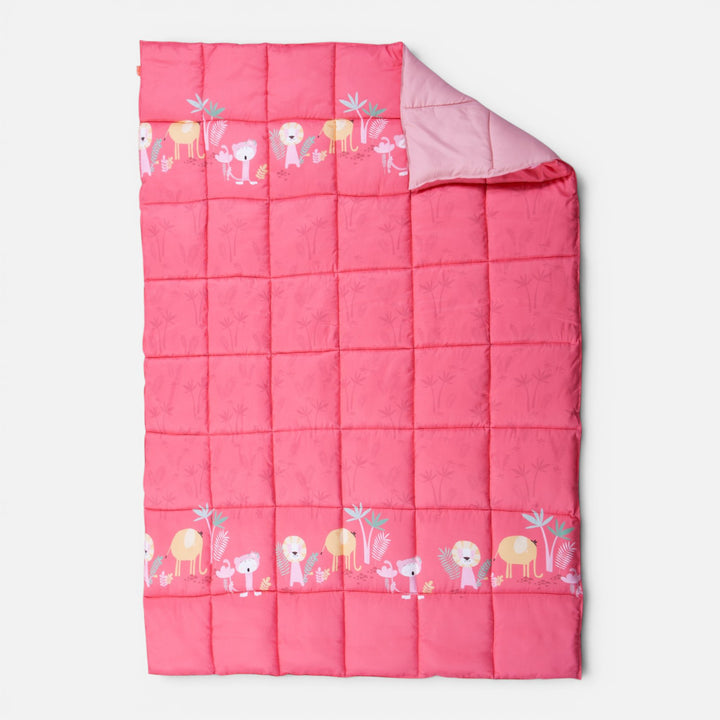 Πάπλωμα Μονό Ροζ Wild & Sweet Nef-Nef Homeware