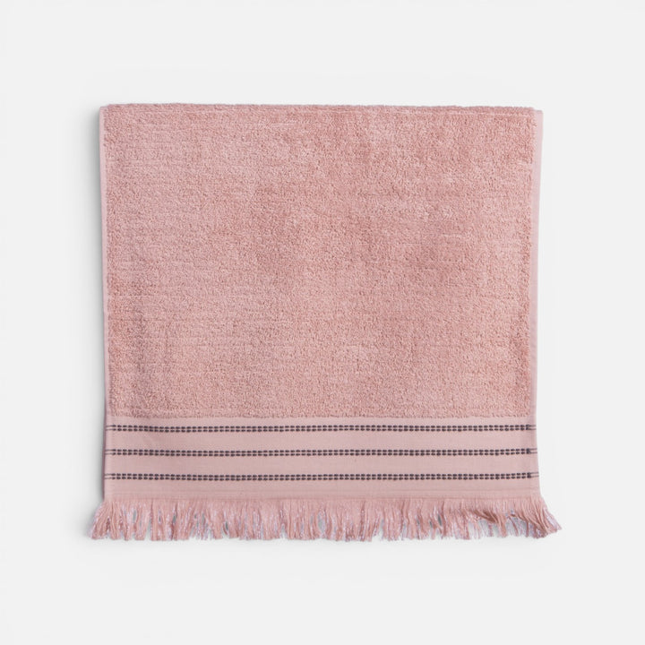 Πετσέτα Σώματος Ροζ με Κρόσσι Apart Nef-Nef Homeware