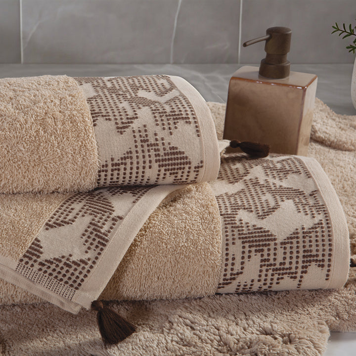 Πετσέτα Χεριών Μπεζ Zeyn Nef-Nef Homeware