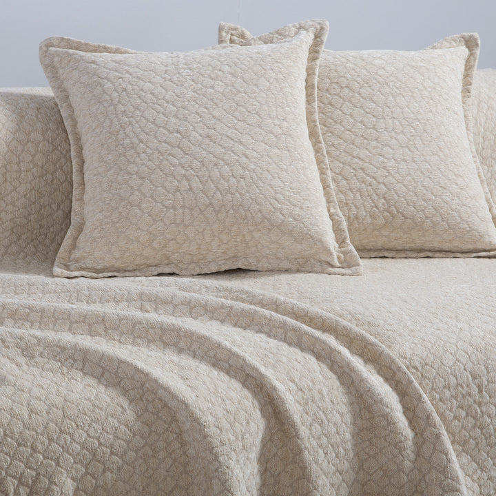 Μαξιλάρι Διακοσμητικό Εκρού Κροκό Decore Nef-Nef Homeware
