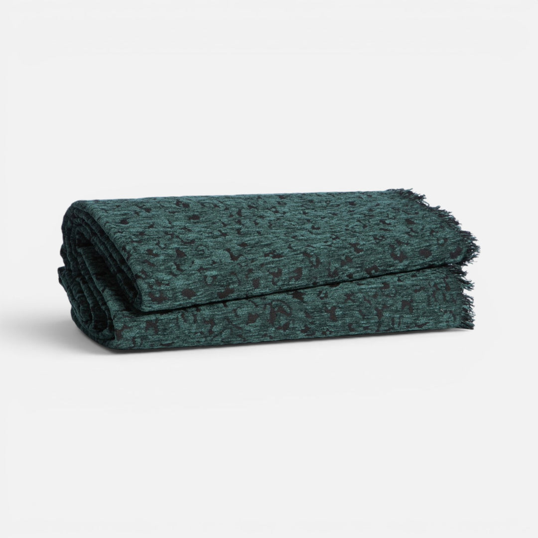 Ριχτάρι Πολυθρόνας Πράσινο Leopard Nef-Nef Homeware