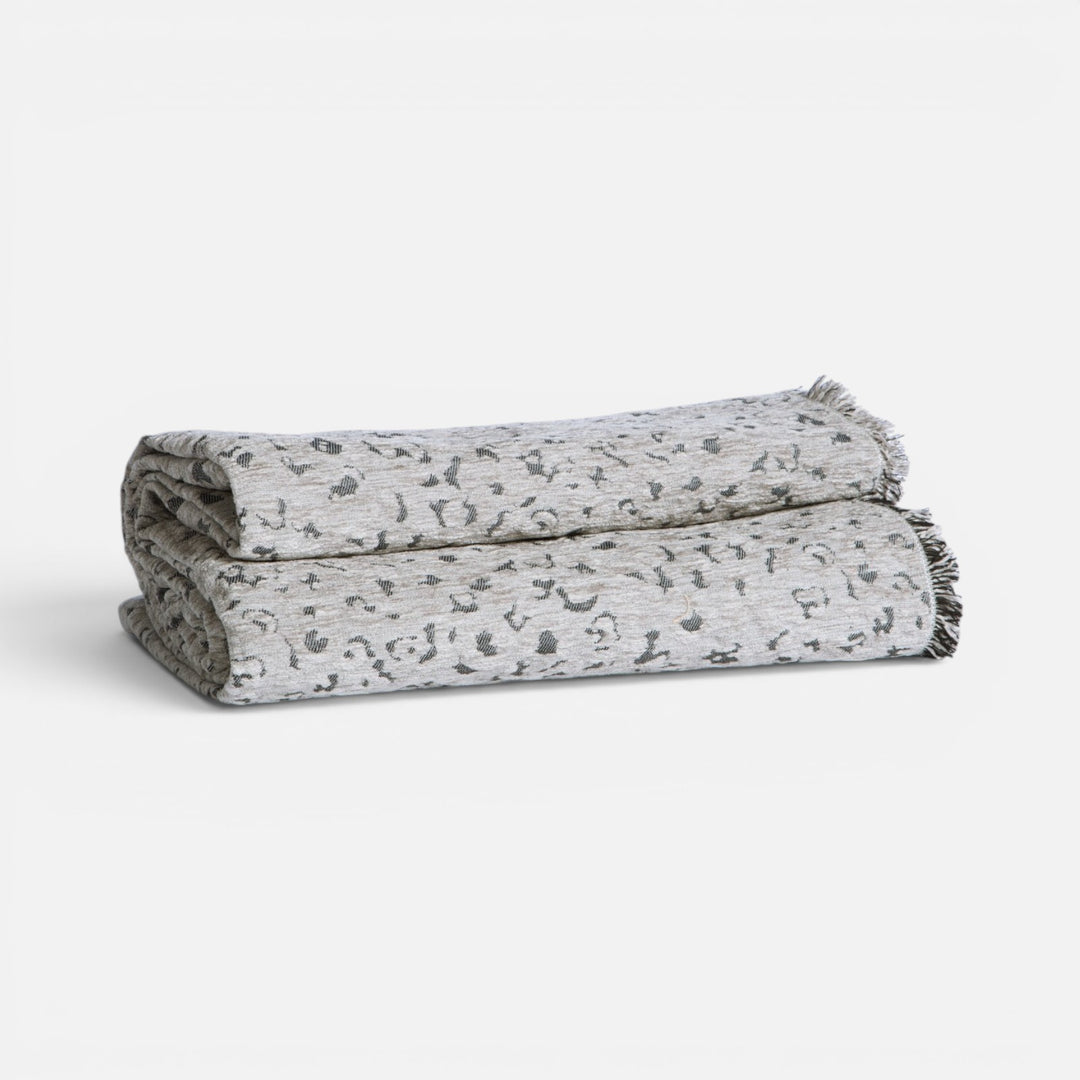 Ριχτάρι Πολυθρόνας Γκρι Leopard Nef-Nef Homeware