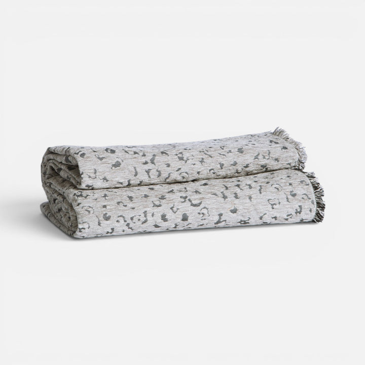Ριχτάρι Διθέσιου Καναπέ Γκρι Leopard Nef-Nef Homeware