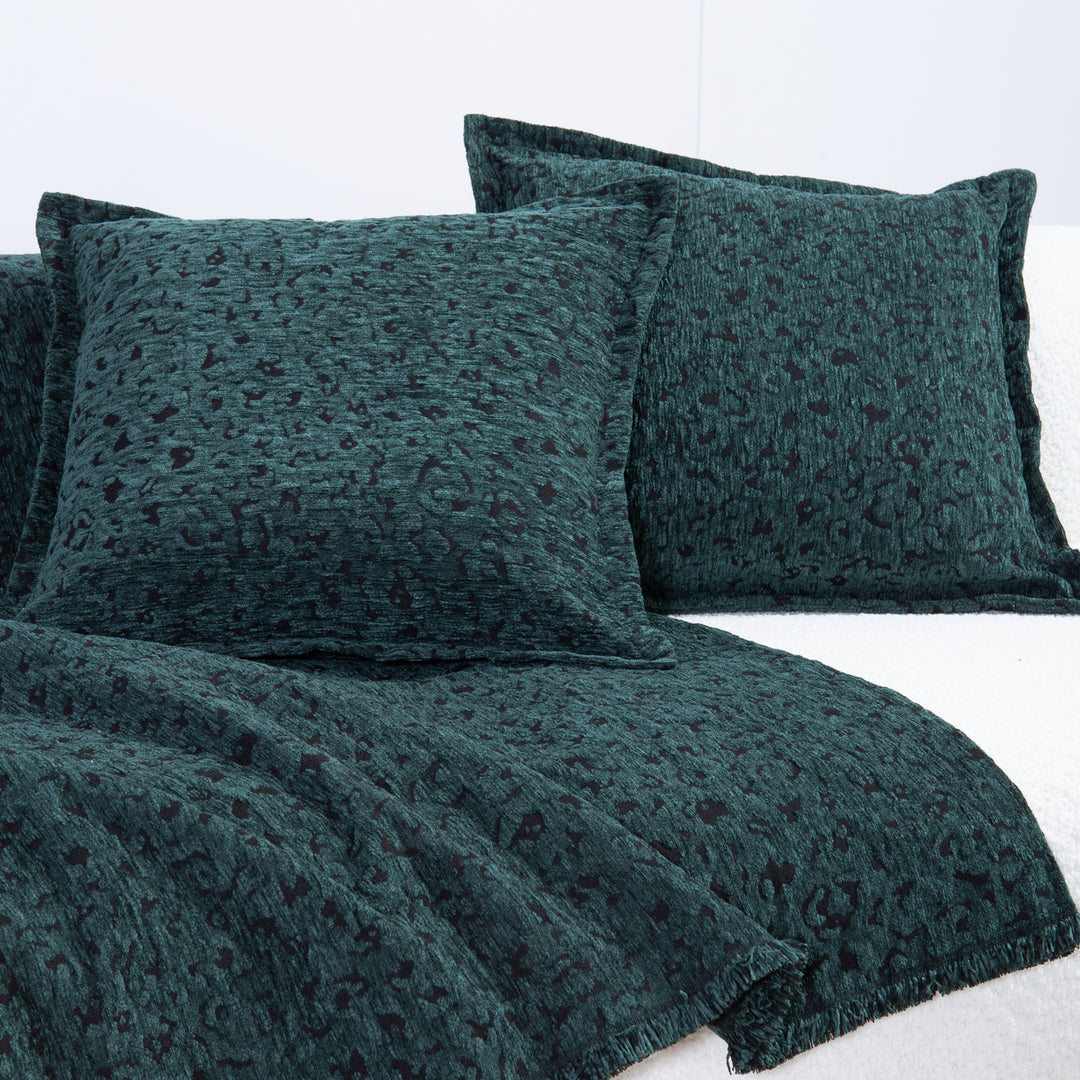 Μαξιλάρι Διακοσμητικό Πράσινο Leopard Nef-Nef Homeware