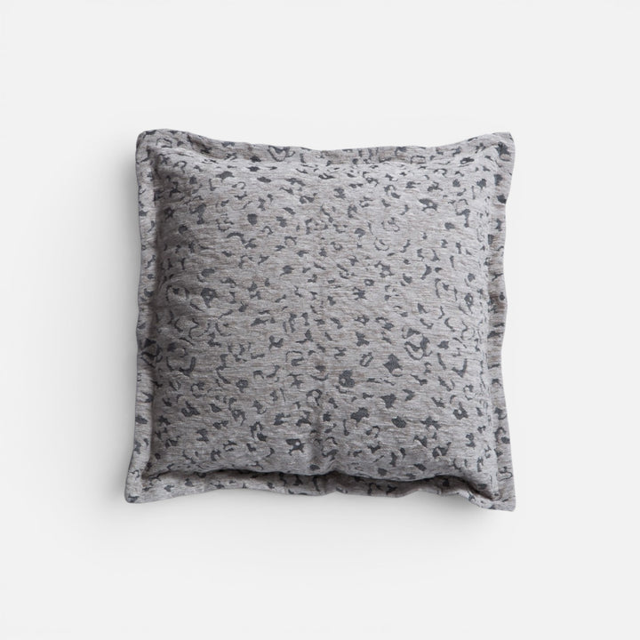 Μαξιλάρι Διακοσμητικό Γκρι Leopard Nef-Nef Homeware