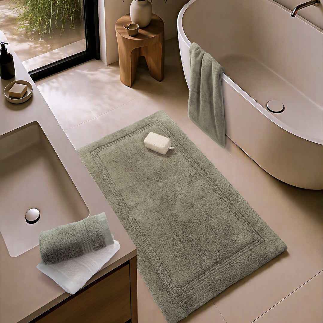 Χακί Χαλάκι Μπάνιου New Aegean 70Χ120 Nef-Nef Homeware