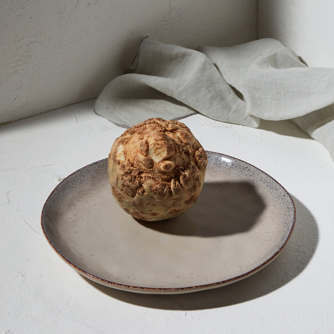 Πιάτο Ρηχό Γκρι Πορσελάνινο 27cm Seal Estia