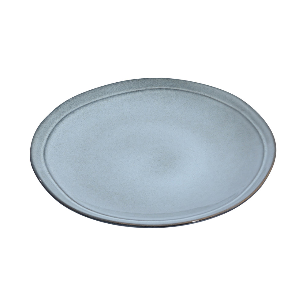 Πιάτο Ρηχό Γαλάζιο Πορσελάνινο 27cm Estia