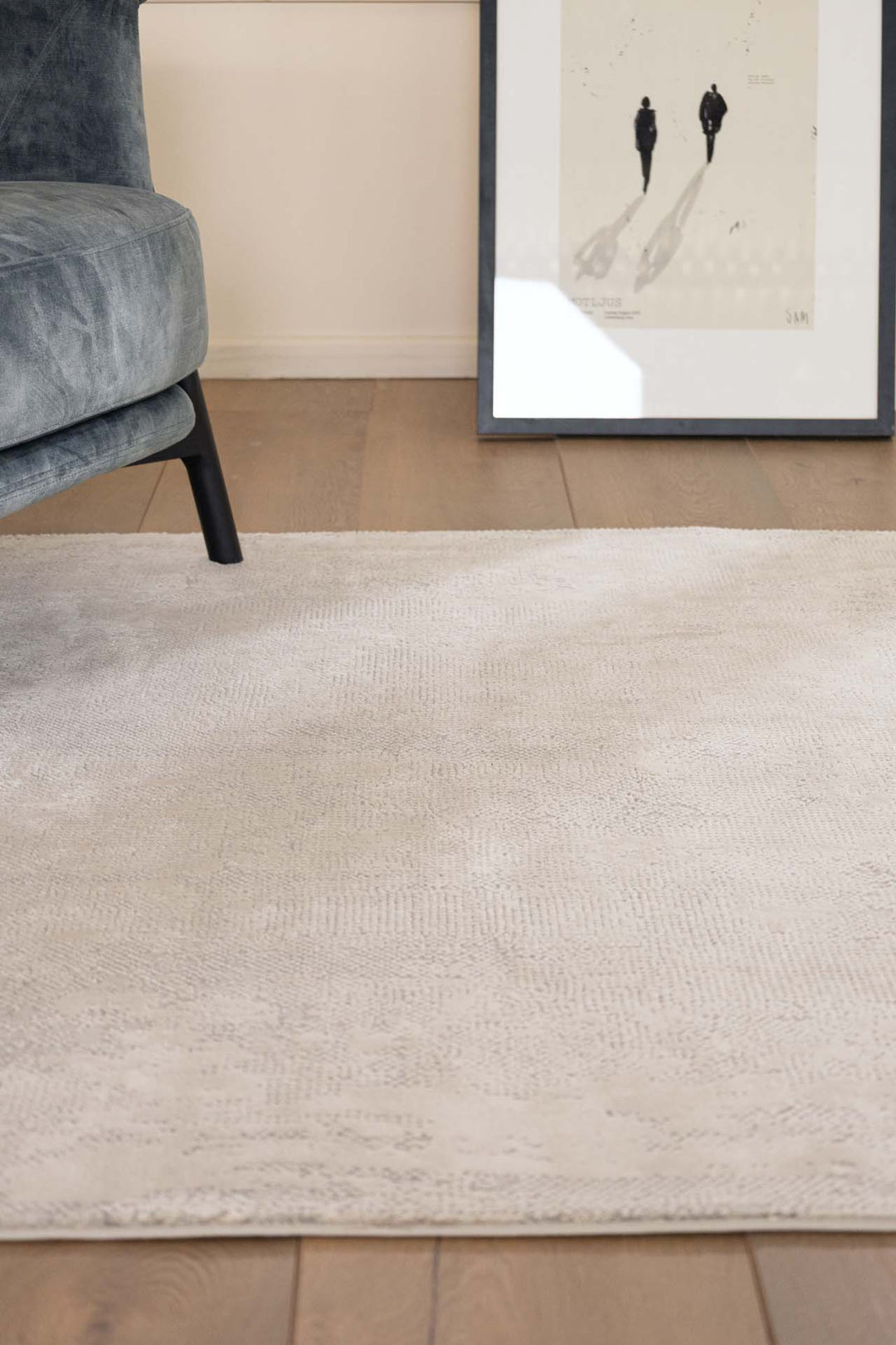 Μοντέρνο Χαλί Ανοιχτό Μπεζ Πολυεστερικό Silky Royal Carpet 2.40Χ3.50 (08C)