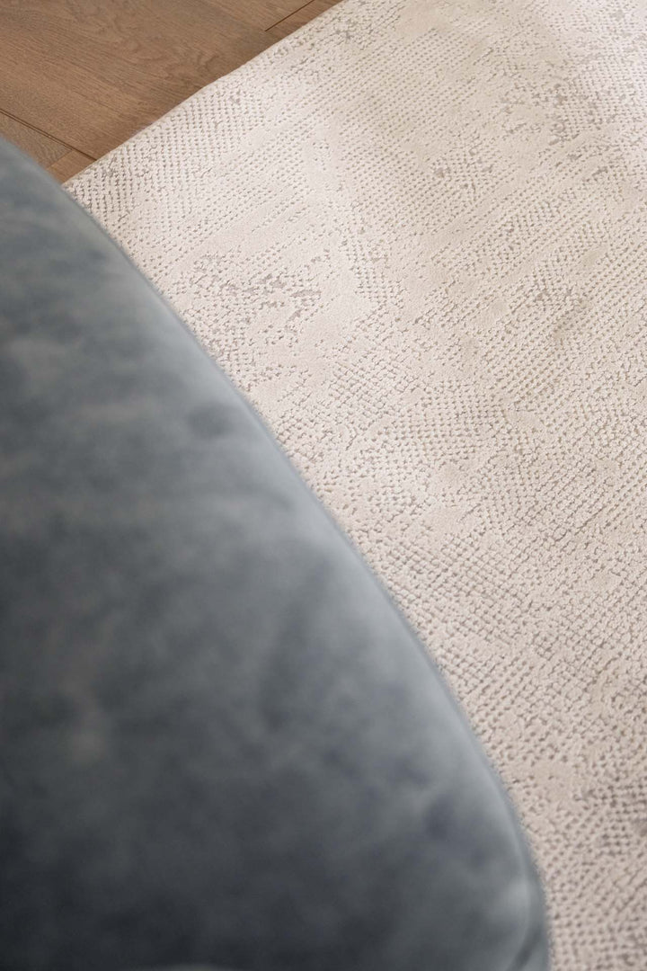 Μοντέρνο Χαλί Ανοιχτό Μπεζ Πολυεστερικό Silky Royal Carpet 2.40Χ3.50 (08C)